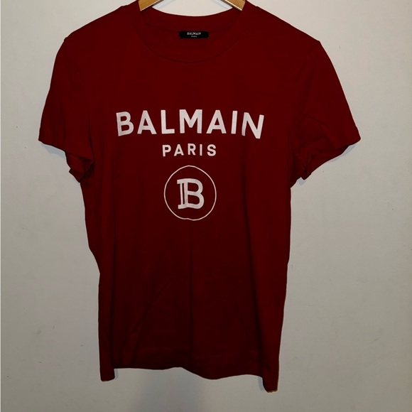 Small Red Balmain T Shirt - Picture 1 of 3
